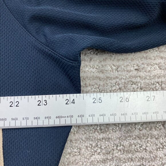 Under ARMOUR US Golf Shirt Heat Gear Men XXL Brown Black Activewear Golfer Golf - Picture 7 of 8